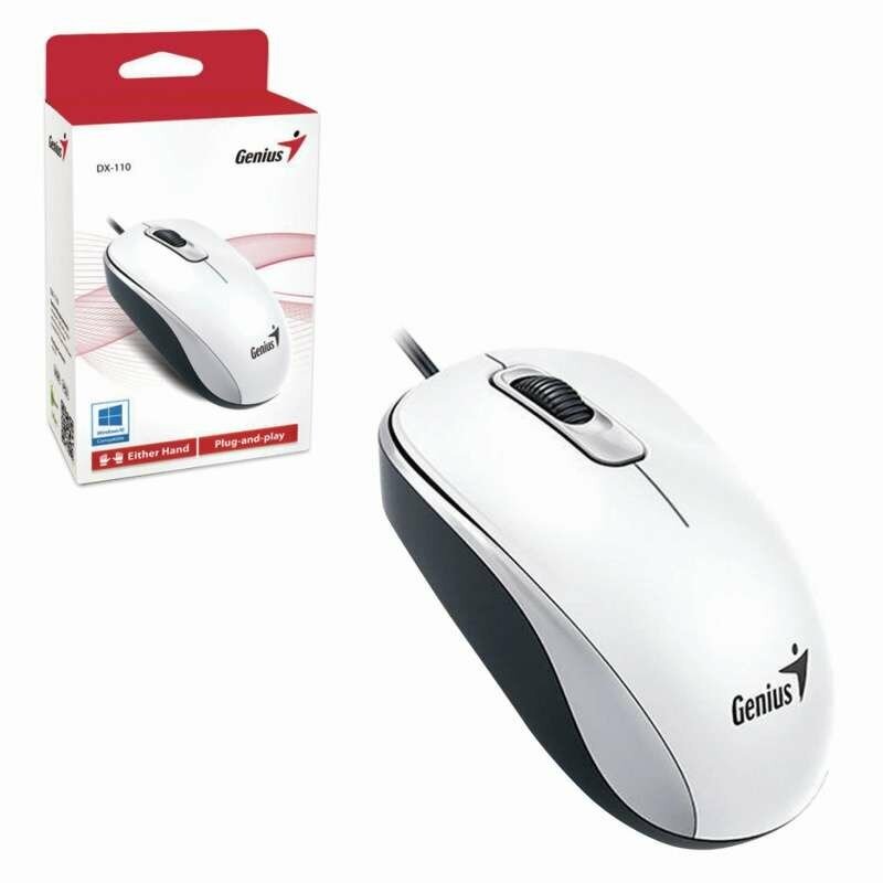 Мышь Genius Mouse DX-110 (31010009401) White - фото №18
