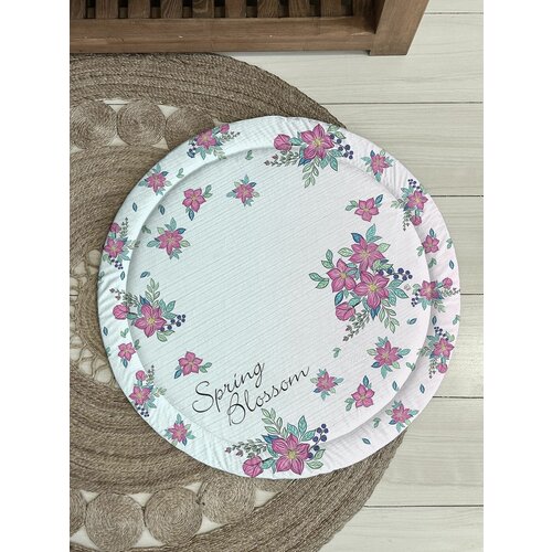 Коврик для ванной круг 70 см sfer.tex