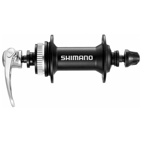 Втулка передняя Shimano Alivio, HB-M435, 36 отв, черн, C.Lock, QR 133мм. втулка передняя shimano alivio hb m435 32h серебро