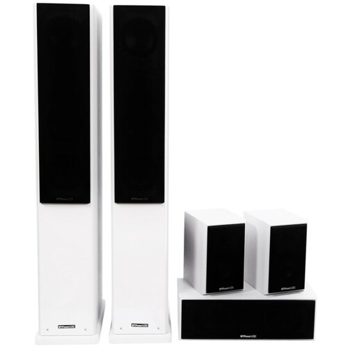 Комплект акустических систем MT Power 89509032 Elegance-2 Set-5.0 White (Black grills)