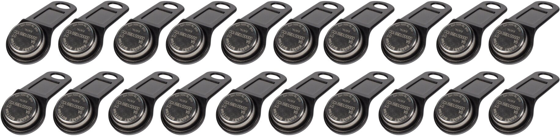 Ключи Touch Memory TM1990A iButton (чёрный) 20шт
