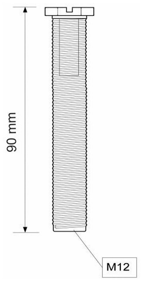 Болт соединительный McAlpine для решетки слива (BRBOLT90) - фотография № 5