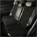 Накидки для Kia Ceed хэтчбек III (2018-2023) на задние сиденья RS, Алькантара, Черный / Строчка красная
