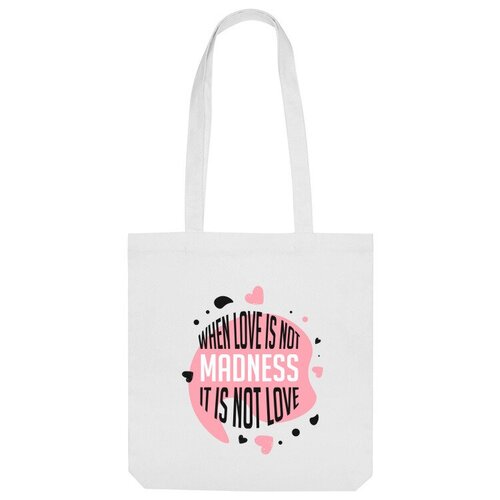 фото Сумка шоппер us basic, белый