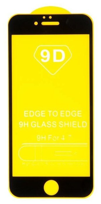 Защитное стекло 3D/5D/9D/11D на дисплей для Apple iPhone 6 iPhone 6S черный