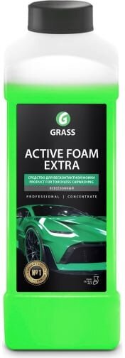 Средство для бесконтактной мойки GRASS Автошампунь Активная пена Active Foam Extra 1 л