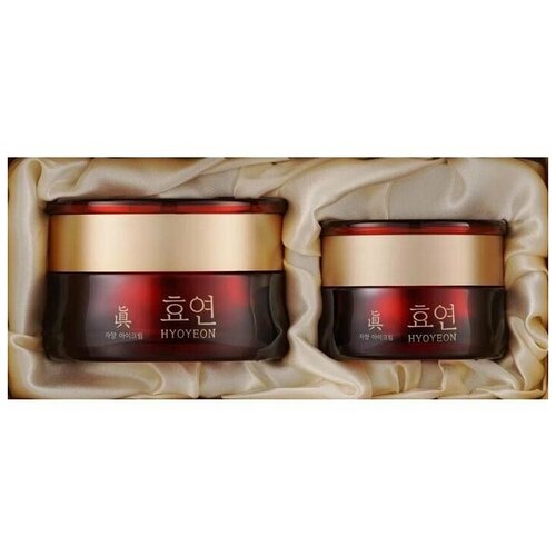 Набор кремов Hyo Yeon Jayang Eye Cream Set, WELCOS, 8803348048459 набор для кожи вокруг глаз антивозрастной welcos hyo yeon jayang eye cream set 30 мл 15 мл