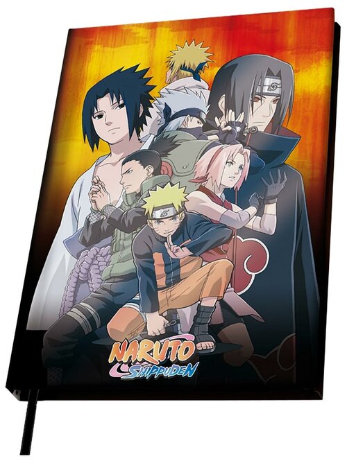 Записная книжка ABYstyle: Группа Коноха (Konoha Group) Наруто: Шиппууден (Naruto Shippuden) (ABYNOT038) A5