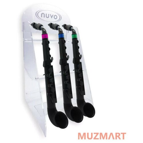 NUVO Acrylic Retail Display (3 x jSax) Акриловый стенд для саксофонов саксофон nuvo jsax black blue