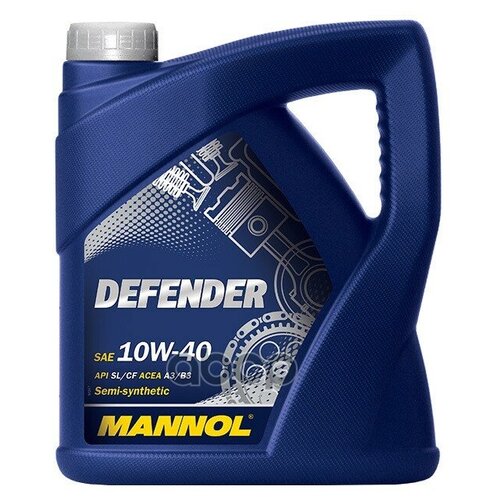 MANNOL Масло Моторное Defender 10w40 4l