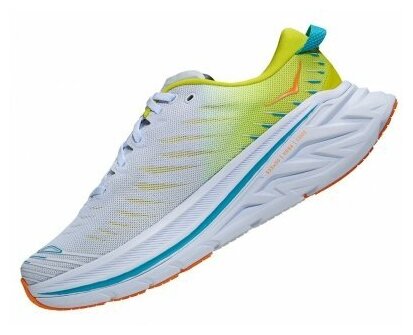 Кроссовки HOKA, полнота B, размер US9.5B/UK8/EU42/JPN26.5, белый