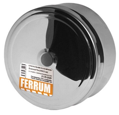 Заглушка для ревизии (430/0,5 мм) Ф115 внутренняя FERRUM