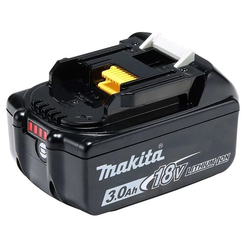 Аккумулятор Makita 632G12-3, Li-Ion, 18 В, 3 А·ч аккумулятор bl1016 12 в 1 5 ач li ion makita арт 191692