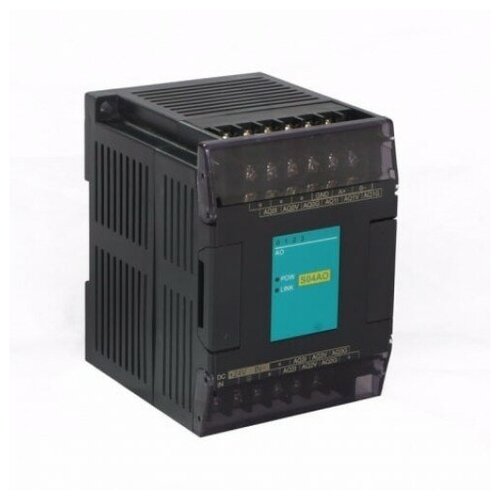 S04AO Аналоговый модуль расширения для ПЛК серии C/T/H Haiwell 24В 4AO 1 RS485 Modbus RTU s04xa аналоговый модуль расширения для плк серии c t h n haiwell 24в 2ai 2ao 1 rs485 modbus rtu haiwell