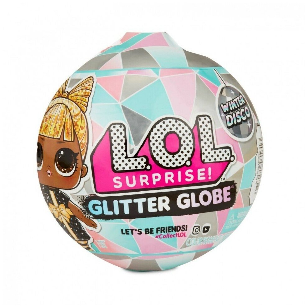 Игрушка LOL Кукла Зимнее диско, Glitter Globe Winter Disco