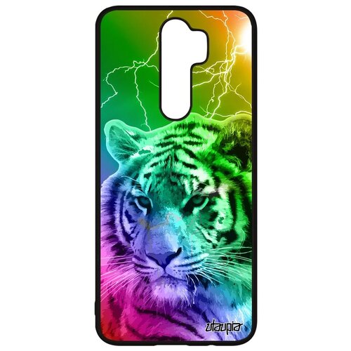 фото Чехол на смартфон // xiaomi redmi note 8 pro // "царь тигр" джунгли хозяин, utaupia, цветной
