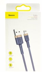 Data кабель USB Baseus, Cafule Cable CALKLF-BV3 для iP5, 1м синий