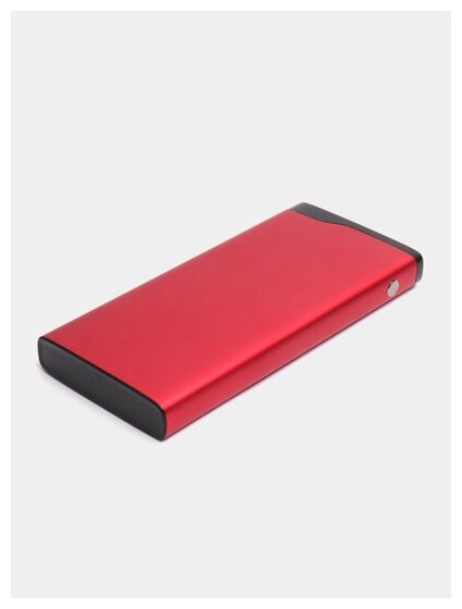 Внешний аккумулятор OLMIO QL-10, 10000mAh, red - фото №7