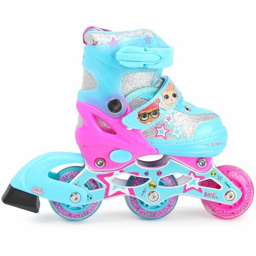 фото Роликовые коньки lol, pu колеса со светом, размер xs (26-29) 1toy