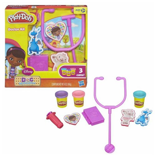 фото Play-doh (hasbro) play-doh игровой набор "доктор плюшева" a6077