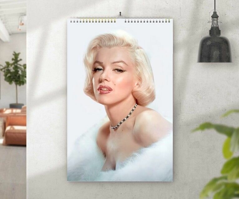 Календарь перекидной Мэрилин Монро, Marilyn Monroe №17, А4