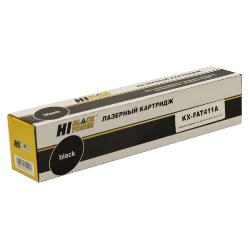 картридж hi black hb kx fat411a 2000 стр черный Картридж Panasonic KX-MB1900/2000/2020/2030/2051/2061 (Hi-Black) KX-FAT411A, 2К