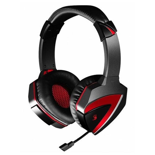 Наушники с микрофоном A4Tech Bloody G500 черныйкрасный 15м мониторные оголовье A4TECH G500 238300₽