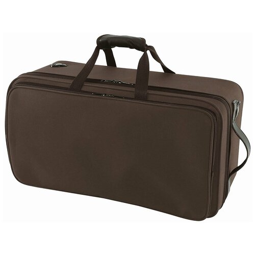 фото Gewa double trumpet case compact brown легкий кофр-рюкзак для 2-х труб