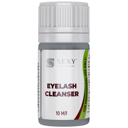 SEXY Средство для очищения ресниц Eyelash Cleanser 10 мл, прозрачный, отсутствует