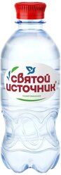 Вода питьевая Святой Источник газированная, ПЭТ, 0.33 л