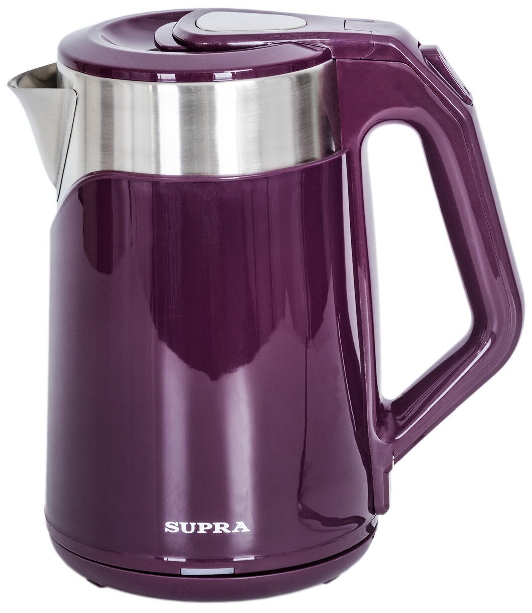 Электрический чайник SUPRA KES-1899 1.8 литра, фиолетовый - фотография № 2