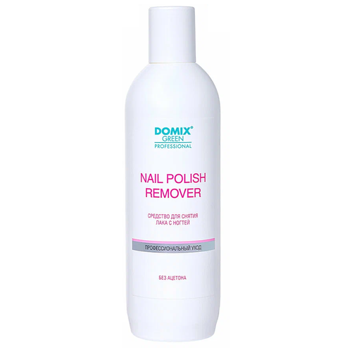 DOMIX Средство для снятия лака без ацетона Nail polish remover non acetone, 1 л