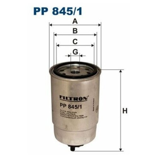Фильтр топливный FILTRON PP8451