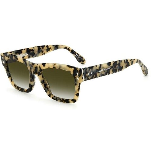 Солнцезащитные очки Isabel Marant, кошачий глаз, оправа: пластик, для женщин, белый