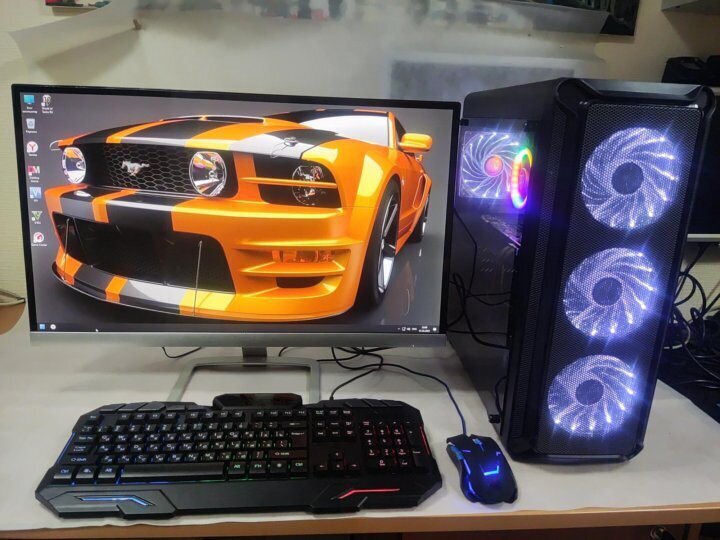 Игровой Компьютер RX-580-8G/16G/SSD-512G/Монитор 27” — купить в ...
