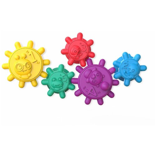 Разноцветные шестеренки baby einstein развивающая игрушка разноцветные шестеренки