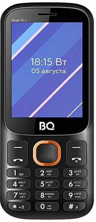 Мобильный телефон BQ 2820 Step XL+ Black+Orange