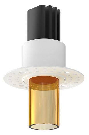 Встраиваемый светодиодный светильник, спот потолочный Ledron SL74217/7W White+Amber