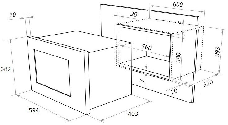 Микроволновая печь AKPO MEA 92508 SEA07 WH - фотография № 2