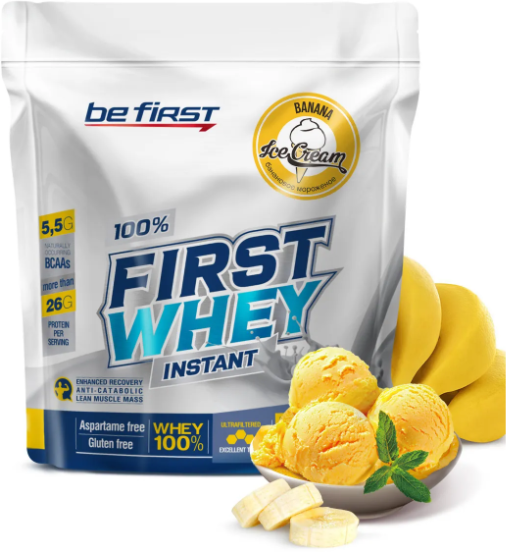 Be First First Whey Instant 420 гр (Be First) Банановое мороженое