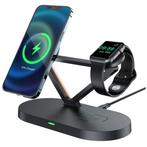 Беспроводная зарядка Acefast E9 - 3 в 1 для iPhone, Watch, Airpods