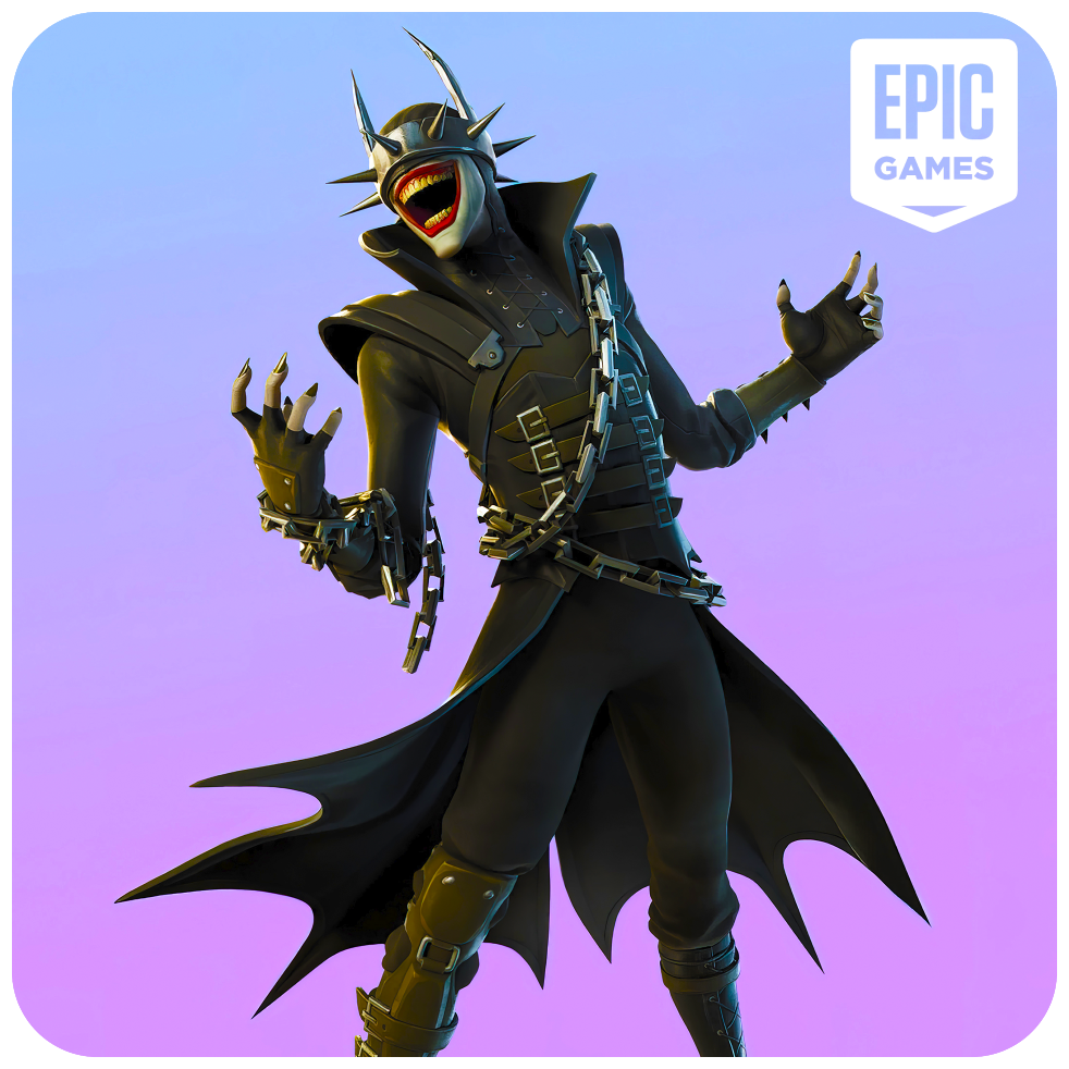 Экипировка/Скин The Batman Who Laughs для игры Fortnite, электронный ключ Epic Games (доступно в России и СНГ)