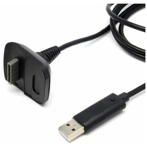 Зарядный кабель для геймпада черный Xbox360 139000₽