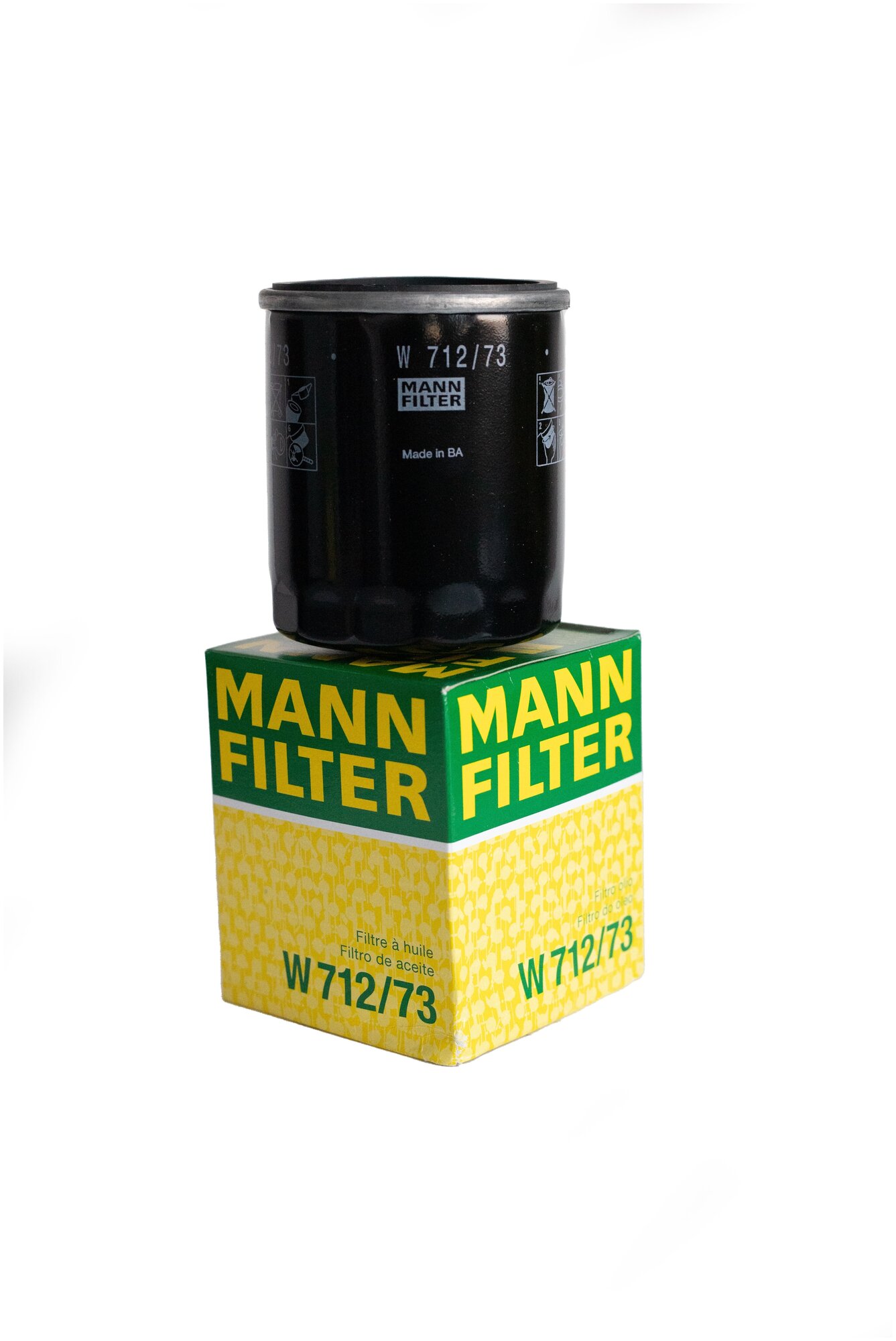 Масляный фильтр MANN-FILTER W 712/73 - фотография № 19