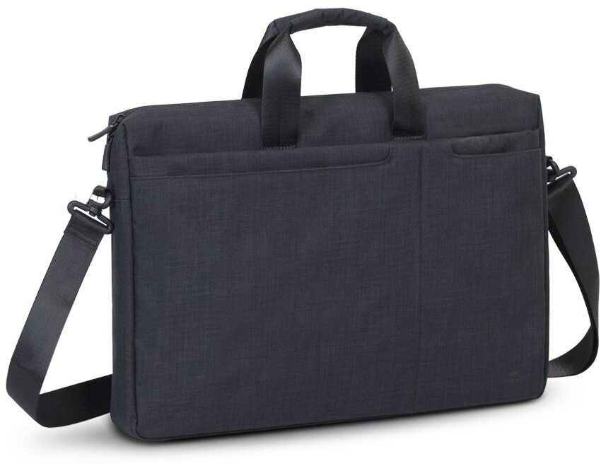 RIVACASE Сумка для ноутбука и документов black Laptop bag 17,3" 8355