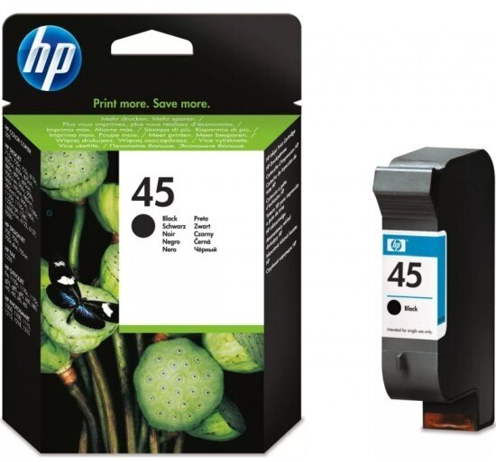 Картридж HP 51645A №45, черный