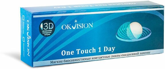 Контактные линзы OKVision One Touch 1 Day 30 шт.