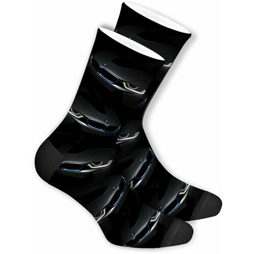 фото Мужские носки mimisocks, 1 пара, размер 35/37, мультиколор