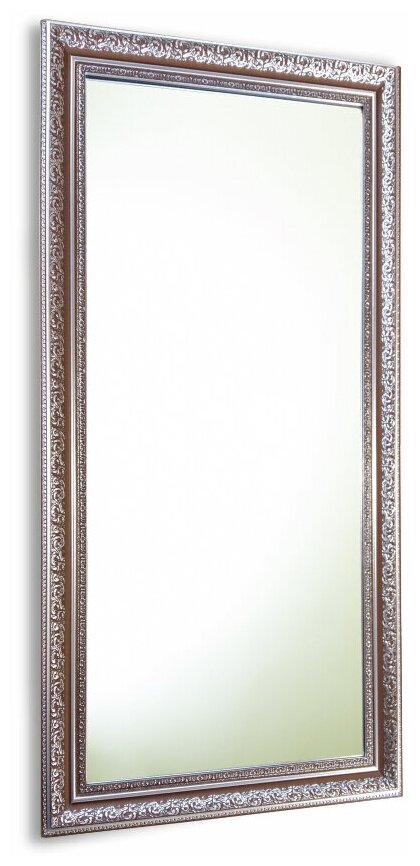 Зеркало Верона 610х1200 мм, багет серебро