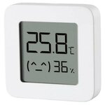 Датчик температуры и влажности Xiaomi Mi Temperature and Humidity Monitor 2 Белый РСТ - изображение